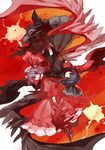  alternate_color bad_id bad_pixiv_id blue_hair chachi_(azuzu) dual_persona hat multiple_girls red_eyes remilia_scarlet short_hair touhou wings 