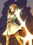  brown_eyes brown_hair coat glowing glowing_eye mugino_shizuri nekomamire pantyhose solo spoilers to_aru_kagaku_no_railgun to_aru_majutsu_no_index 