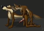  anatomically_correct anthro anthro_bestiality canine coyote doggy_position emptyset feral gay looney_tunes male penis sex wile_e._coyote 