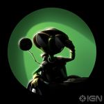  adventure_hat bentley glasses keyboard mic official_art shadow sitting sly_cooper_(series) standing turtle watermark wheelchair 