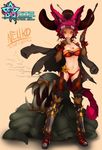  eyewear female goggles hair hat legwear nellko not_furry red_hair slugbox solo stockings tail tongue underwear yellow_eyes 