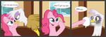  blue_eyes comic equine eye female feral friendship_is_magic fur gilda_(mlp) gryphon horse mammal my_little_pony pink_fur pinkie_pie_(mlp) pony unknown_artist wings yellow_eyes 