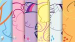  1280x720 applejack_(mlp) blonde_hair blue cutie_mark equine female fluttershy_(mlp) friendship_is_magic hair hat horn horse long_hair mammal mrfugums multi-colored_hair my_little_pony pink pink_hair pinkie_pie_(mlp) pony purple purple_hair rainbow_dash_(mlp) rainbow_hair rarity_(mlp) short_hair smile tan twilight_sparkle_(mlp) unicorn unknown_artist wallpaper white widescreen yellow 