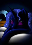  alicorn equine female feral friendship_is_magic horn horse kloudmutt mammal my_little_pony nightmare_moon_(mlp) pony solo winged_unicorn wings 