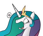  alicorn equine female friendship_is_magic horn horse mammal my_little_pony plain_background pony princess princess_celestia_(mlp) reaction reaction_image royalty solo white_background 