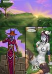  after_sex breasts comic draenei drgraevling epic_journeys_&amp;_random_encounters epic_journeys_and_random_encounters female messy monara nude pussy video_games warcraft world_of_warcraft 