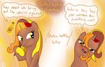  drunk equine female feral flower friendship_is_magic horse mammal my_little_pony original_character pony rose unknown_artist 