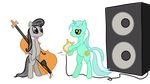  amplifier cello duo electric_harp equine female feral friendship_is_magic harp horn horse judas! lyra_(mlp) lyra_heartstrings_(mlp) mammal music musical_instrument my_little_pony octavia_(mlp) pair plain_background pony speaker transparent_background unicorn unknown_artist 