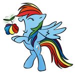  equine female friendship_is_magic fruit horse my_little_pony pegasus pony rainbow_dash_(mlp) zomgitsalaura 