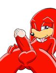  catseye84 circumcised cum cum_drip dripping echidna knuckles_the_echidna looking_at_viewer male mammal one_eye_closed penis plain_background purple_eyes red_skin sega solo sonic_(series) tongue tongue_out vein white_background 
