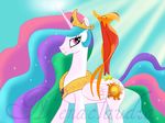  alicorn avian bird equine female friendship_is_magic horse my_little_pony nena_claudia philomena_(mlp) phoenix pony princess_celestia_(mlp) 