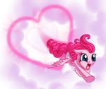  &hearts; equine female feral friendship_is_magic fur horse mammal my_little_pony pegasus pink_fur pinkie_pie_(mlp) pony shinepaw solo sonic_rainboom wings 