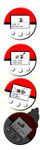  humor humour leon leon_(tgm) male nintendo not_porn plain_background pok&#233;mon pok&#233;walker pok&eacute;mon pokewalker solo the-game-master video_games white_background 