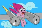  female feral friendship_is_magic fur horse jet mammal my_little_pony nuclearsuplexattack pink_fur pinkie_pie_(mlp) pony solo 