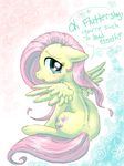  cute equine female feral fluttershy_(mlp) friendship_is_love friendship_is_magic hair mammal my_little_pony pegasus pink_hair solo unknown_artist wings 