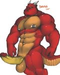  2011 abs anthro balls biceps big_muscles big_penis cursedmarked dragon drayo erection looking_at_viewer male muscles nipples nude pecs penis pose red_dragon scalie solo tail vein veins 