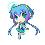  aoki_lapis blue_eyes blue_hair chibi hair_ornament i-style_project long_hair minami_(colorful_palette) smile solo tourmaline twintails vocaloid 