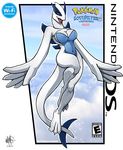  breasts claws female legendary_pok&#233;mon lugia nintendo pok&#233;mon pok&#233;morph pok&eacute;mon pok&eacute;morph solo tail video_games voluptuous walter_sache wings 