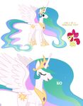  alicorn applebloom_(mlp) comic cub cutie_mark equine female feral friendship_is_magic horn horse mammal my_little_pony pony princess_celestia_(mlp) the_truth unknown_artist winged_unicorn wings young 