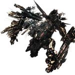 abstract armored_core from_software mecha no_humans simple_background solo 