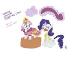  cutie_mark equine female feral friendship_is_magic horn horse mammal my_little_pony plain_background pony rarity_(mlp) siansaar sibling sisters sweetie_belle_(mlp) unicorn white_background young 