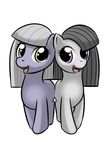  cub equine female feral friendship_is_magic horse inkie_pie_(mlp) kloudmutt mammal my_little_pony octavia_(mlp) pinkie_pie&#039;s_sister_(mlp) plain_background pony white_background young 