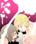  2girls atlus catherine catherine_(character) catherine_(game) katherine katherine_mcbride multiple_girls saliva sheep tongue 