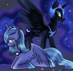  alicorn cutie_mark equine female feral friendship_is_magic horn horse mammal my_little_pony nightmare_moon_(mlp) pony princess_luna_(mlp) unknown_artist winged_unicorn wings 