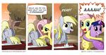  chris_toumanian comic cute cutie_mark derp derpy_hooves_(mlp) equine female feral fluttershy_(mlp) friendship_is_magic horn mammal my_little_pony pegasus twilight_sparkle_(mlp) unicorn water_tank wings 