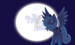  alicorn equine female feral friendship_is_magic horn mammal moon my_little_pony nightmare_moon nightmare_moon_(mlp) pegacorn princess_luna princess_luna_(mlp) solo the_jefe unhappy winged_unicorn wings 