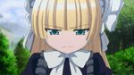  animated animated_gif blonde_hair blush bow frown gif gosick gothic_lolita green_eyes lolita_fashion pout victorica_de_blois victorique_de_broix 