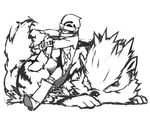  alternate_costume arcanine bad_id bad_pixiv_id boots coat creature gen_1_pokemon gianoa greyscale hat hikari_(pokemon) monochrome pokemon pokemon_(creature) pokemon_(game) pokemon_dppt pokemon_platinum scarf winter_clothes 