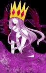  crown highres nintendo paper_mario paper_mario_rpg purple_hair shadow_queen super_mario_bros. 
