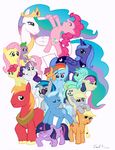  alicorn applebloom_(mlp) applejack_(mlp) big_macintosh_(mlp) blue_fur bonbon_(mlp) cub cutie_mark cutie_mark_crusaders_(mlp) derpy_hooves_(mlp) dragon equine everyone female feral fluttershy_(mlp) friendship_is_magic fur group horn horse lyra_(mlp) lyra_heartstrings_(mlp) male mammal my_little_pony pegasus pink_fur pinkie_pie_(mlp) plain_background pony princess princess_celesia_(mlp) princess_celestia_(mlp) princess_luna_(mlp) rainbow_dash_(mlp) rarity_(mlp) royalty scalie scootaloo_(mlp) spike_(mlp) sweetie_belle_(mlp) trixie_(mlp) twilight_sparkle_(mlp) unicorn unknown_artist vinyl_scratch_(mlp) white_background winged_unicorn wings young 