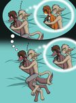  basitian canine daydream dream female fox grope hand_holding keidran keith_(twokinds) keith_keiser laura_(twokinds) male mammal natani natani_(twokinds) sleeping thinking twokinds unknown_artist wolf 