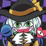  blush blush_stickers green_eyes heart komeiji_koishi monopollyan solo third_eye touhou 