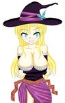  artist_request breasts cleavage dragon&#039;s_crown dragon's_crown hat nagatsuki_yuu pixiv_manga_sample sorceress_(dragon&#039;s_crown) sorceress_(dragon's_crown) vanillaware 