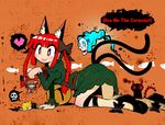  :3 all_fours animal_ears annoyed bad_id bad_pixiv_id bell braid cat cat_ears cat_tail chibi extra_ears fish floating_skull givuchoko hakurei_reimu highres jingle_bell jpeg_artifacts kaenbyou_rin kirisame_marisa long_hair minigirl multiple_girls red_eyes red_hair tail tears touhou wallpaper 