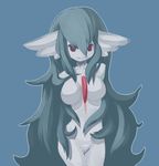  breasts female gardevoir hair hirsute long_hair lowres nintendo pok&#233;mon pok&#233;morph pok&eacute;mon pok&eacute;morph pokemon pokemorph smile solo unknown_artist video_games 