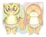  cub cute dote feline female fox kung_fu_panda maid_marian mammal master_tigress panties robin_hood robin_hood_(disney) tiger underwear young 