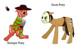  equine freddy_krueger hat horse krueger machete male mammal mask mhp my_little_pony nightmare nightmare_on_elm_street pony unknown_artist vorhees 