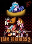  alicorn announcer_(team_fortress_2) big_macintosh_(mlp) blue_fur crackedvinyl crossover cutie_mark demoman_(team_fortress_2) derpy_hooves_(mlp) dragon ear_piercing engineer_(team_fortress_2) equine female feral fluttershy_(mlp) friendship_is_magic fur group heavy_(team_fortress_2) horn horse male mammal medic_(team_fortress_2) my_little_pony parody pegacorn pegasus piercing pink_fur pinkie_pie_(mlp) pony poster princess princess_celestia_(mlp) princess_luna_(mlp) pyro_(team_fortress_2) rainbow_dash_(mlp) rarity_(mlp) royalty saxton_hale_(team_fortress_2) scalie scout_(team_fortress_2) sniper_(team_fortress_2) soldier_(team_fortress_2) spike_(mlp) spy_(team_fortress_2) team_fortress_2 the_announcer_(team_fortress_2) twilight_sparkle_(mlp) unicorn winged_unicorn wings zebra zecora_(mlp) 