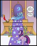  equine friendship_is_magic guard_pony_(mlp) my_little_pony trixie_(mlp) twilight_sparkle_(mlp) unicorn 