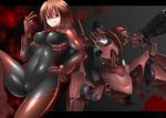  armored_core:_for_answer bodysuit breasts covered_nipples large_breasts mecha ment redrum shamir_ravi_ravi shiny skin_tight solo 