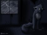  dark female feral inside lightning mammal shayde shayde_(artist) shayde_in_the_dark solo storm wolf 