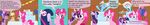  balloons birthday cake cgeta comic cupcakes_(mlp_fanfic) english_text equine female feral food friendship_is_magic fur horn horse mammal my_little_pony party party_hat pegasus pink_fur pinkie_pie_(mlp) pony rainbow_dash_(mlp) text twilight_sparkle_(mlp) unicorn wings 
