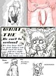  clothed clothing comic demon female jakkai male mysterious_messiah penis rhea_snaketail slightly_damned uncut webcomic yellowpower 