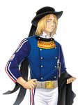  axis_powers_hetalia blonde_hair blue_eyes france_(hetalia) hat male_focus md5_mismatch sherry_lai solo 