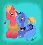 blush cutie_mark equine female feral friendship_is_magic horse male mammal my_little_pony neofeliss pony princess_luna_(mlp) 