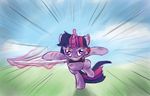  equine female feral friendship_is_magic horn katana mammal my_little_pony solo sword tenchisamoshi twilight_sparkle_(mlp) unicorn weapon 